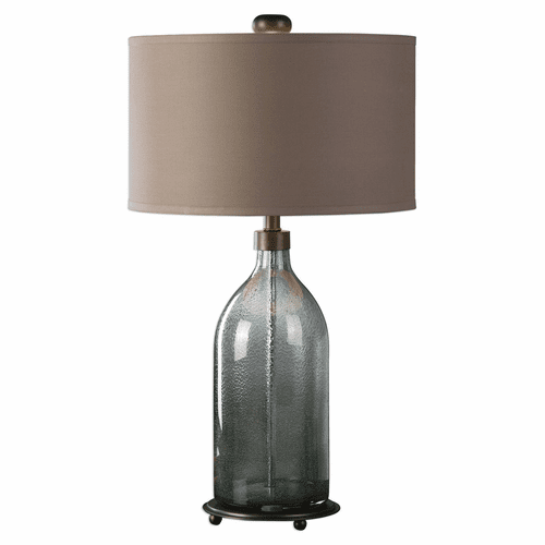 Uttermost Massana Gray Glass Table Lamp - 27197-1