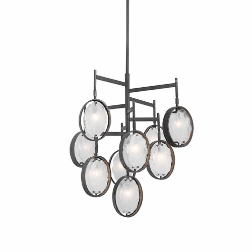 Uttermost Maxin Dark Bronze 9-LT Chandelier - 21317