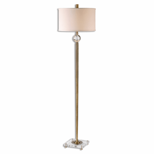 Uttermost Mesita Brass Floor Lamp - 28635-1