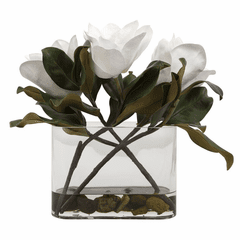 Uttermost Middleton Magnolia Flower Centerpiece - 60186