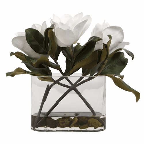 Uttermost Middleton Magnolia Flower Centerpiece - 60186