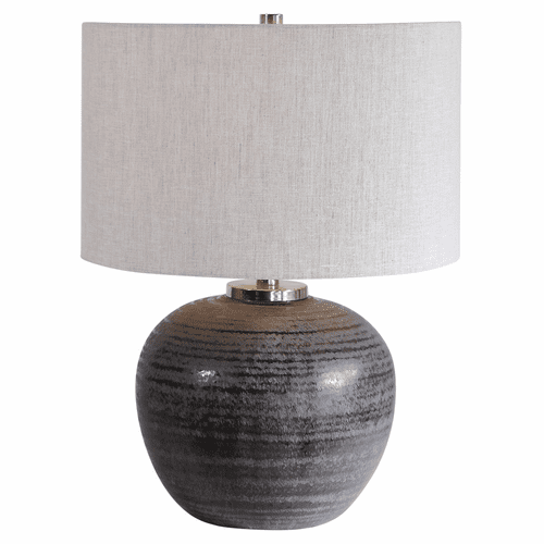 Uttermost Mikkel Charcoal Table Lamp - 26349-1