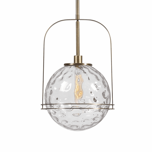 Uttermost Mimas 1 Light Globe Pendant - 21540