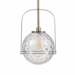 Uttermost Mimas 1 Light Globe Pendant - 21540