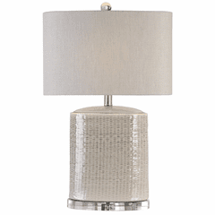 Uttermost Modica Taupe Ceramic Lamp - 27231-1 Uttermost Modica Taupe Ceramic Lamp - 27231-1