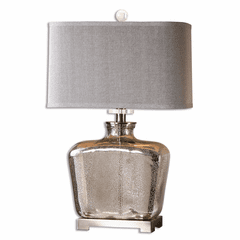 Uttermost Molinara Mercury Glass Table Lamp - 26851-1 Uttermost Molinara Mercury Glass Table Lamp - 26851-1