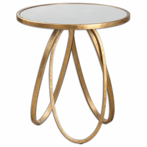 Uttermost Montrez Gold Accent Table - 24410