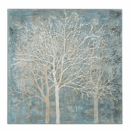 Uttermost Muted Silhouette Canvas Art - 41907