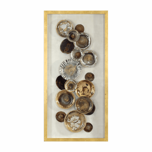 Uttermost Myla Antique Plate Shadow Box - 04152