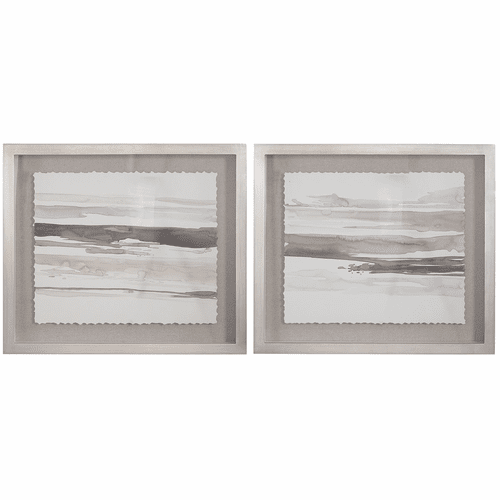 Uttermost Neutral Landscape Framed Prints, Set/2 - 36114