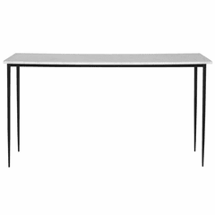 Uttermost Nightfall White Marble Console Table - 25173