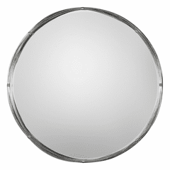 Uttermost Ohmer Round Metal Coils Mirror - 09225