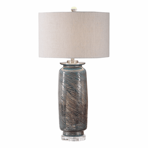 Uttermost Olesya Swirl Glass Table Lamp - 27919