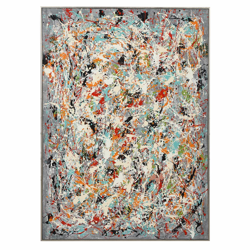 Uttermost Organized Chaos Hand Painted Canvas - 34379