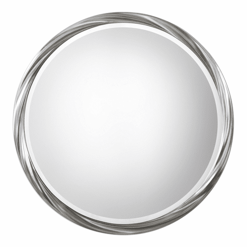 Uttermost Orion Silver Round Mirror - 09278