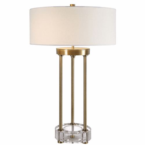Uttermost Pantheon Brass Rod Table Lamp - 30013-1