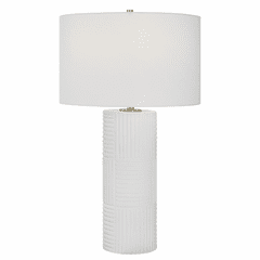 Uttermost Patchwork White Table Lamp - 30068