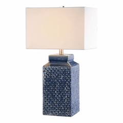 Uttermost Pero Sapphire Blue Lamp - 27229-1