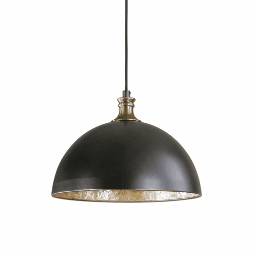 Uttermost Placuna 1-LT Bronze Pendant - 22028