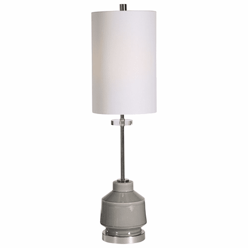 Uttermost Porter Warm Gray Buffet Lamp - 28429-1