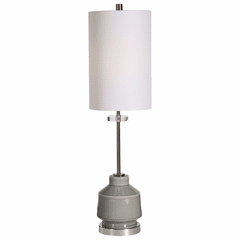 Uttermost Porter Warm Gray Buffet Lamp - 28429-1