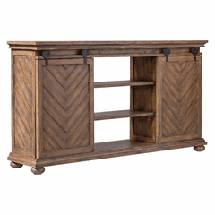 Uttermost Primalia Barn Door Media Console - 25445