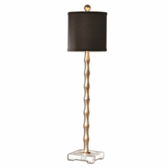 Uttermost Quindici Metal Bamboo Buffet Lamp - 29585-1