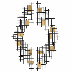 Uttermost Reflection Metal Grid Wall Decor Set Of 3 - 04305