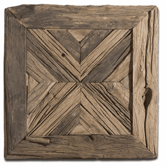 Uttermost Rennick Reclaimed Wood Wall Art - 04014