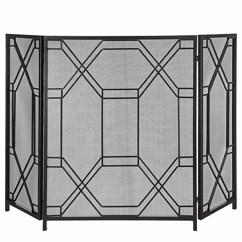 Uttermost Rosen Geometric Fireplace Screen - 17982