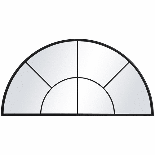 Uttermost Rousseau Iron Window Arch Mirror - 09733