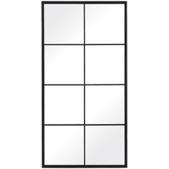 Uttermost Rousseau Iron Window Mirror - 09732