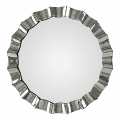 Uttermost Sabino Scalloped Round Mirror - 09334
