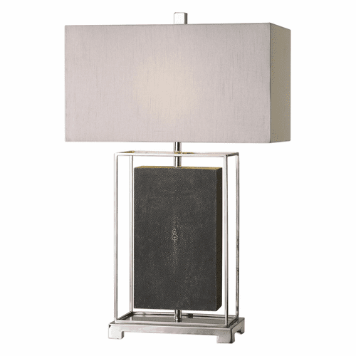 Uttermost Sakana Gray Textured Table Lamp - 27329-1