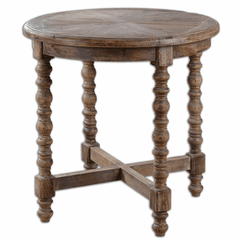 Uttermost Samuelle Wooden End Table - 24346 Uttermost Samuelle Wooden End Table - 24346