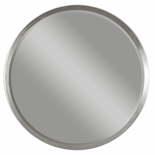Uttermost Serenza Round Silver Mirror - 14547