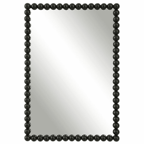 Uttermost Serna Vanity Mirror - Black - 09789