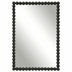 Uttermost Serna Vanity Mirror - Black - 09789