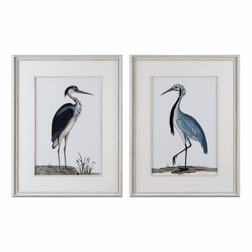Uttermost Shore Birds Framed Prints Set Of 2 - 33668