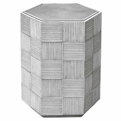 Uttermost Silo Hexagonal Accent Table - 25481