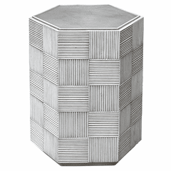 Uttermost Silo Hexagonal Accent Table - 25481