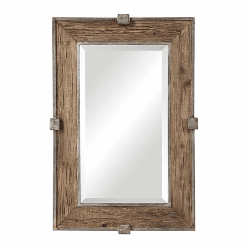 Uttermost Siringo Weathered Wood Mirror - 09433