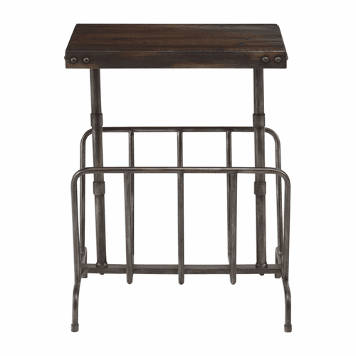 Uttermost Sonora Industrial Magazine Side Table - 25326