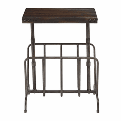 Uttermost Sonora Industrial Magazine Side Table - 25326