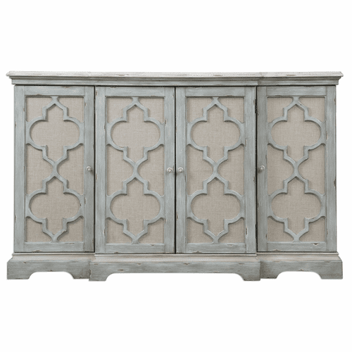 Uttermost Sophie 4 Door Grey Cabinet - 24520