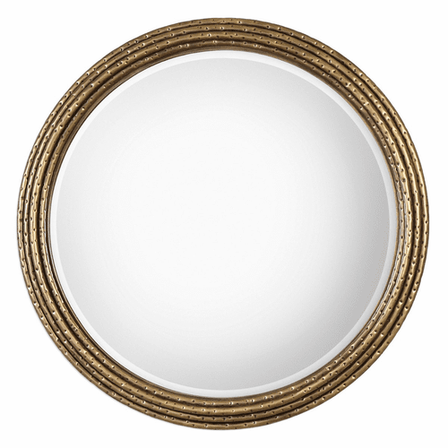 Uttermost Spera Round Gold Mirror - 09183