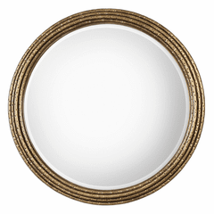 Uttermost Spera Round Gold Mirror - 09183