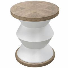 Uttermost Spool Geometric Side Table - 25488