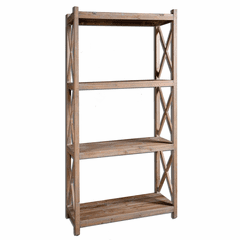 Uttermost Stratford Reclaimed Wood Etagere - 24248