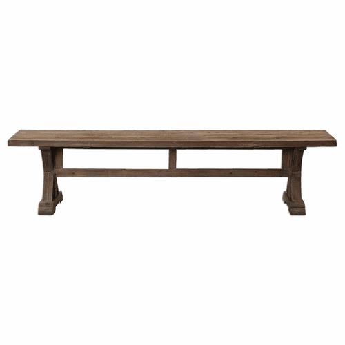 Uttermost Stratford Salvaged Wood Bench - 24558